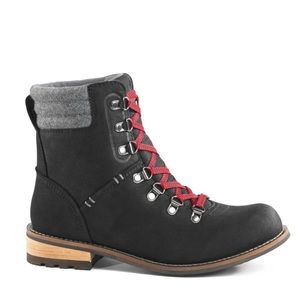 Kodiak Real Leather Waterproof Hiking Boots with Felt Upper and Rubber Sole